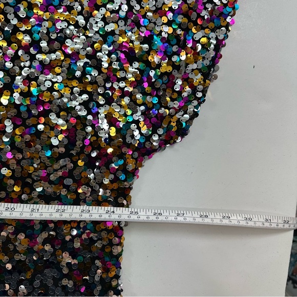 NWOT Sequin Off-Shoulder Top - Multicolor - Picture 7 of 9